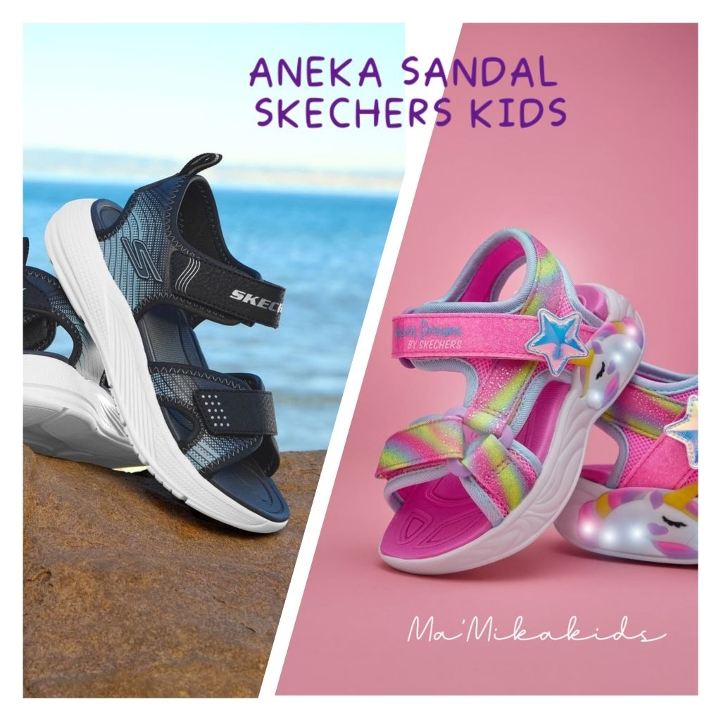 PROMO SANDAL SKECHERS KIDS ORIGINAL