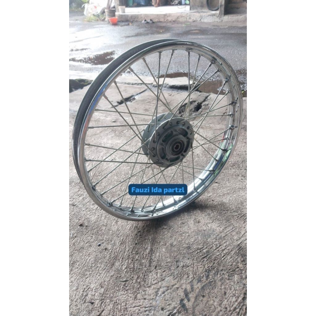 Velg Roda Depan Cakram Honda Supra X Supra Fit Lama Baut 5 Original Second