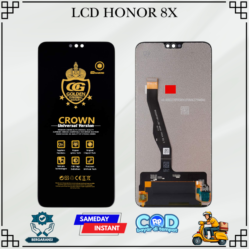 LCD HONOR 8X TOUCHSCREEN FULLSET COMPLETE ORIGINAL