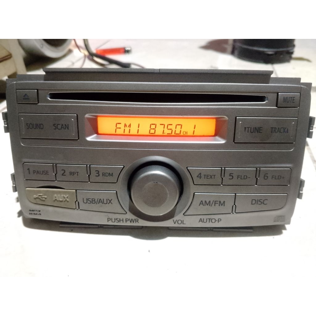 head unit Toyota Agya/Ayla original copotan