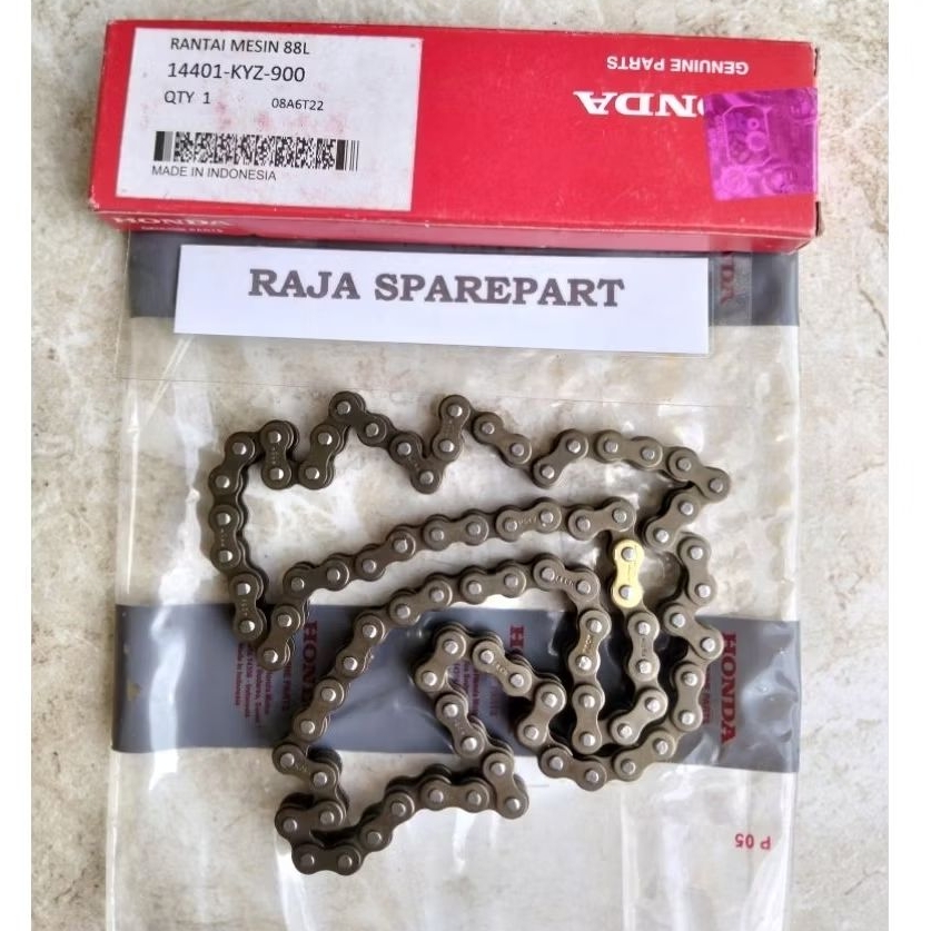 RANTAI KETENG RANTAI MESIN (KYZ) HONDA ORIGINAL SUPRA X 125 FI, SUPRA X 125 HELM IN