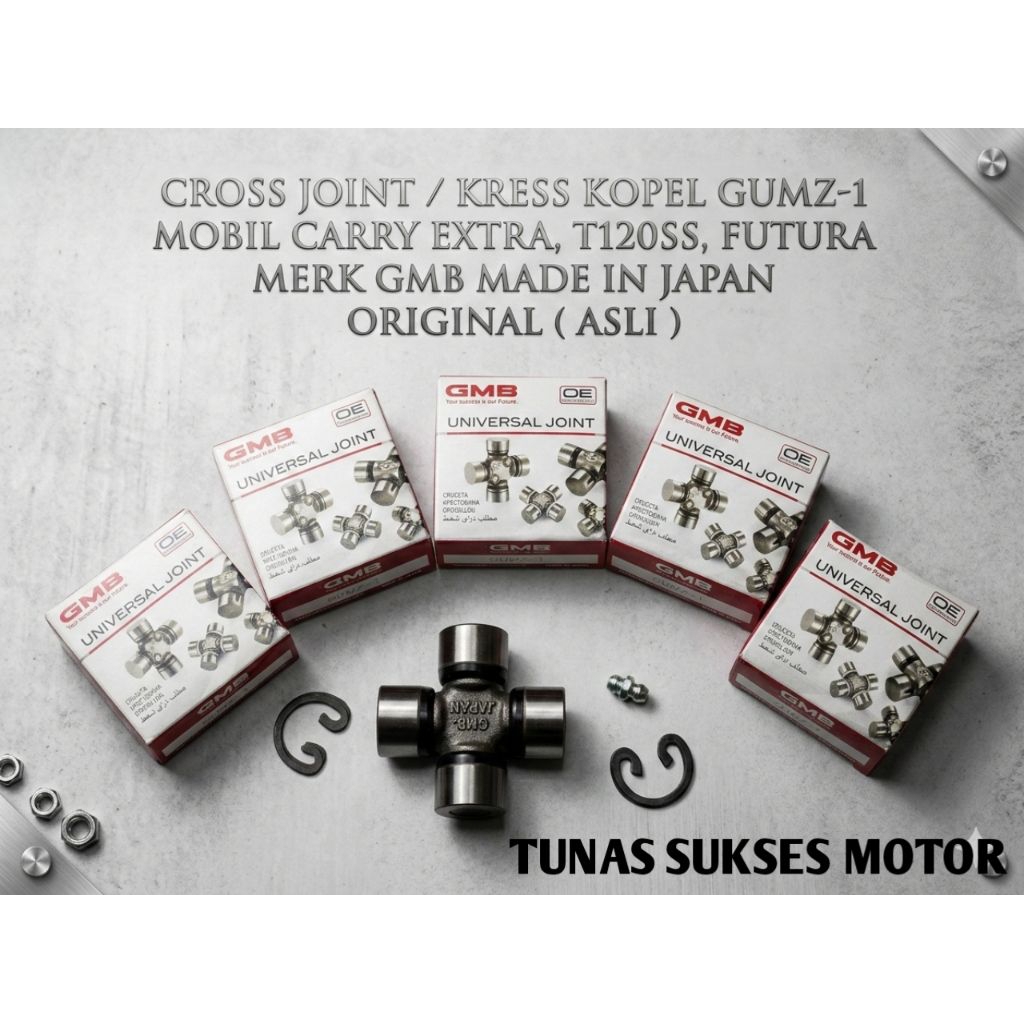 CROSS JOINT / KRESS KOPEL MOBIL CARRY EXTRA, FUTURA, T120SS MERK GMB MADE IN JAPAN ORIGINAL ( ASLI )