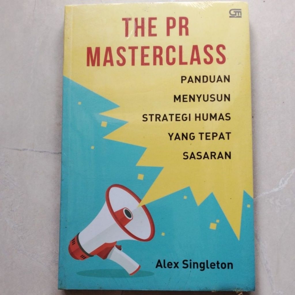 Buku The PR Masterclass #Panduan Menyusun Strategi Humas Yang Tepat Sasaran ( ORI BEKAS ) #Alex Sing