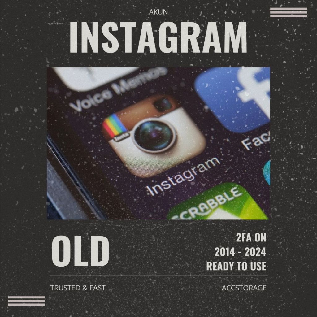 Akun Instagram Old | IG Tua | 2014 - 2024 | 2FA ON | Siap Pakai