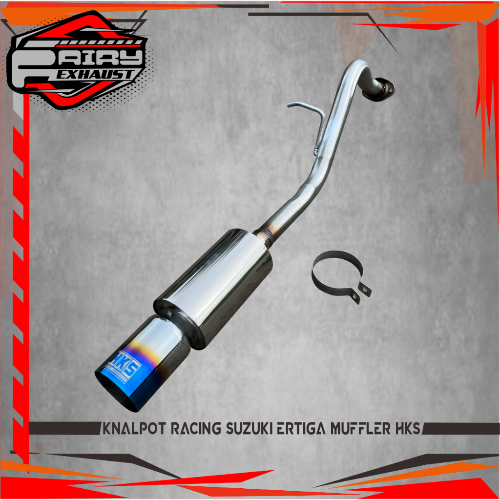 KNALPOT RACING SUZUKI ERTIGA MUFFLER HKS Pemasangan Sistem Baud