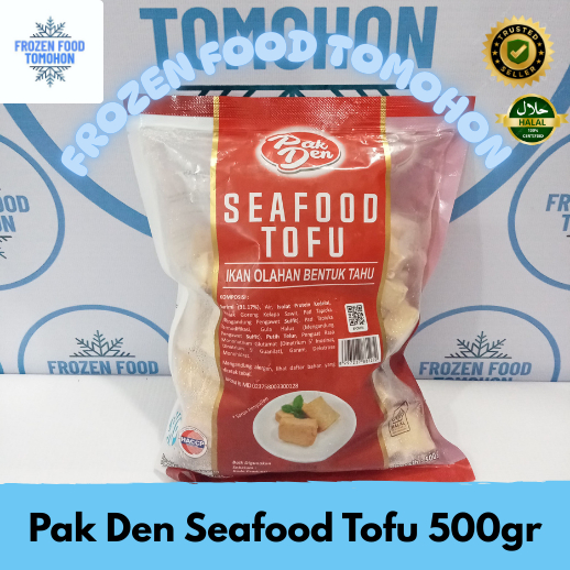 Pak Den Seafood Tofu 500gr - Frozen Food Tomohon