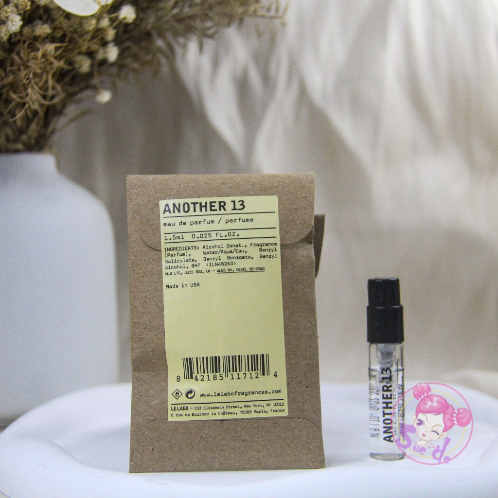 LE LABO Another 13 Parfume 1.5ML Parfum Unisex EDP Mini 100% Original Tester Parfum