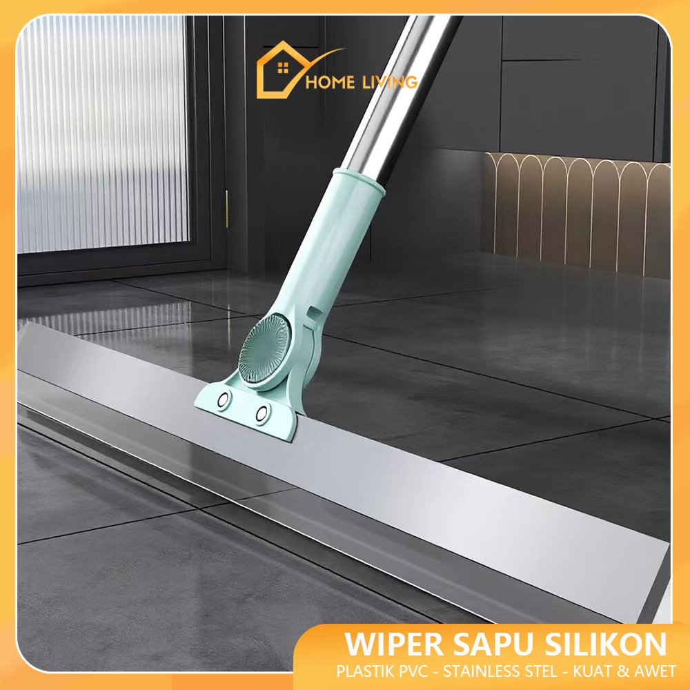 Homeliving Wiper Lantai Serbaguna Anti Air – Pengering Kamar Mandi & Dapur - wiper lantai