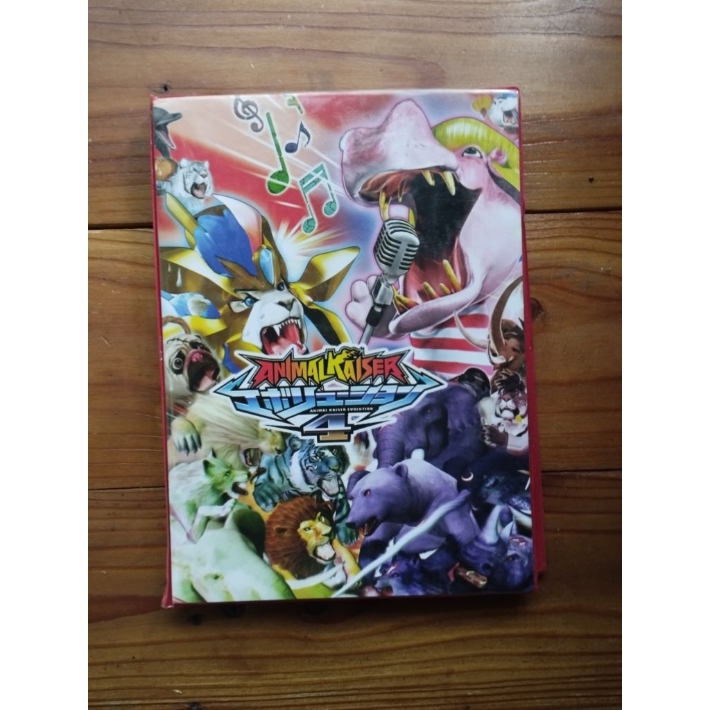 ​[SPECIAL EDITION] Album Kartu Animal Kaiser Evolution 4 Red + 58 Kartu Langka (Yokozuna, Saber-toot