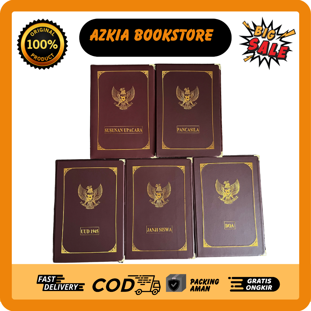 MAP UPACARA SET ISI 5 : MAP UPACARA/ MAP SEKOLAH / PERLENGKAPAN SEKOLAH