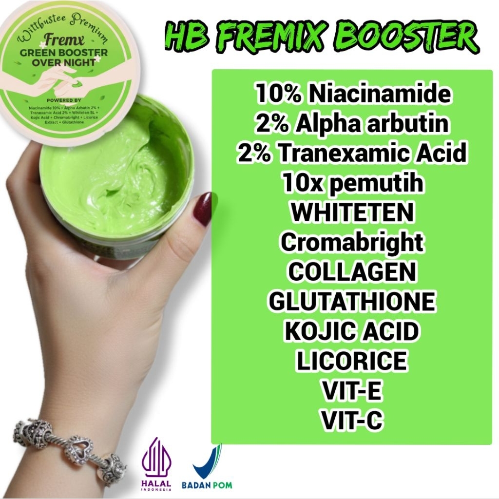 lotion pemutih badan cepat ,lotion fremix booster ,hb dosting bpom halal ,pemutih badan ampuh ,hb do