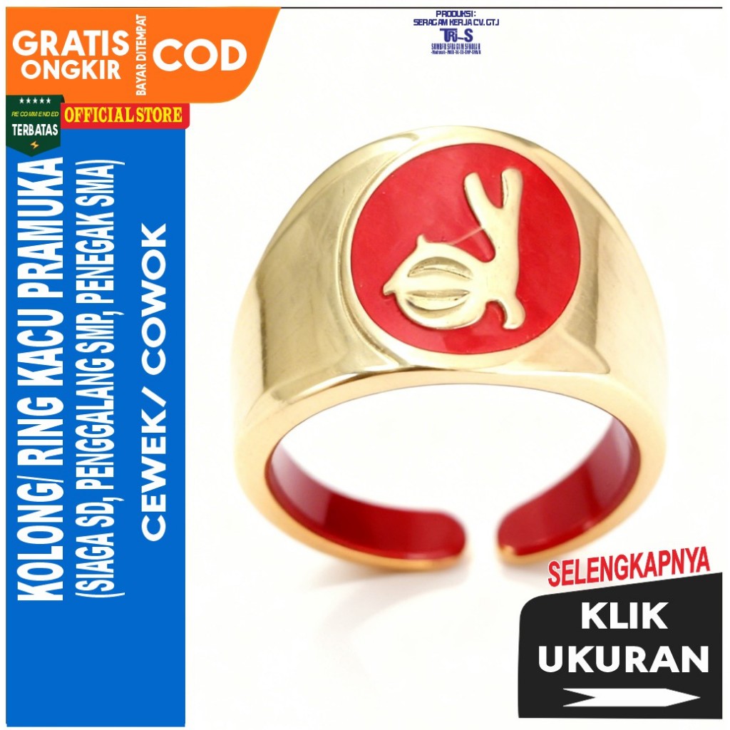 Ring Kacu Pramuka | Ring Kacu Pramuka Sd | Ring Kacu Pramuka Penggalang | Ring Kacu Pramuka | Ring K