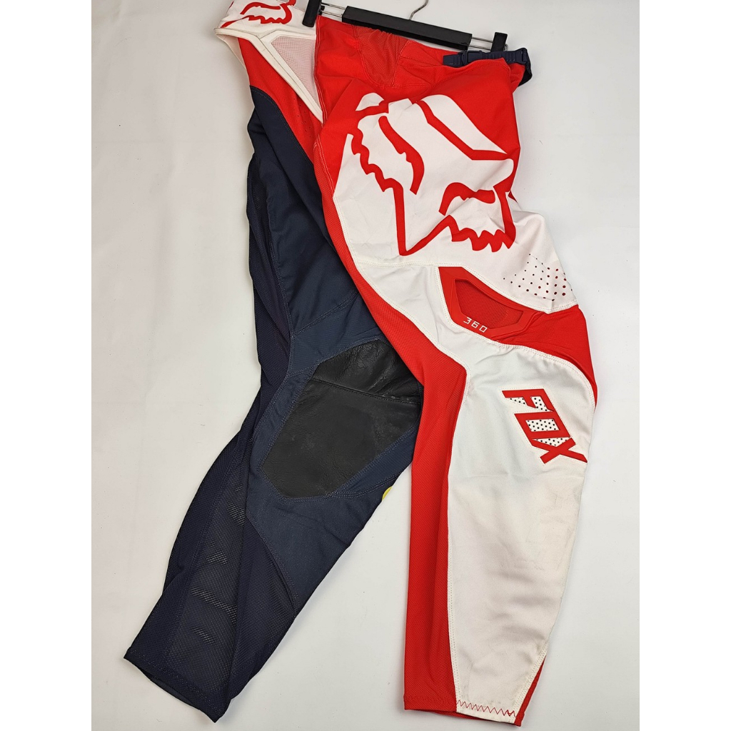 FOX Racing 360 PREME Navy Red Celana Trail Motocross Enduro Dewasa