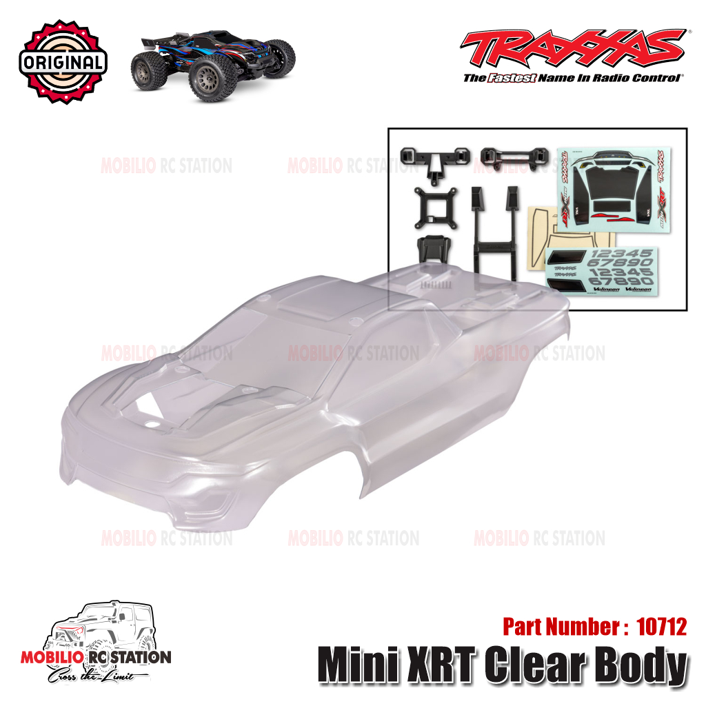 Traxxas Part #10712 Mini XRT Clear Body