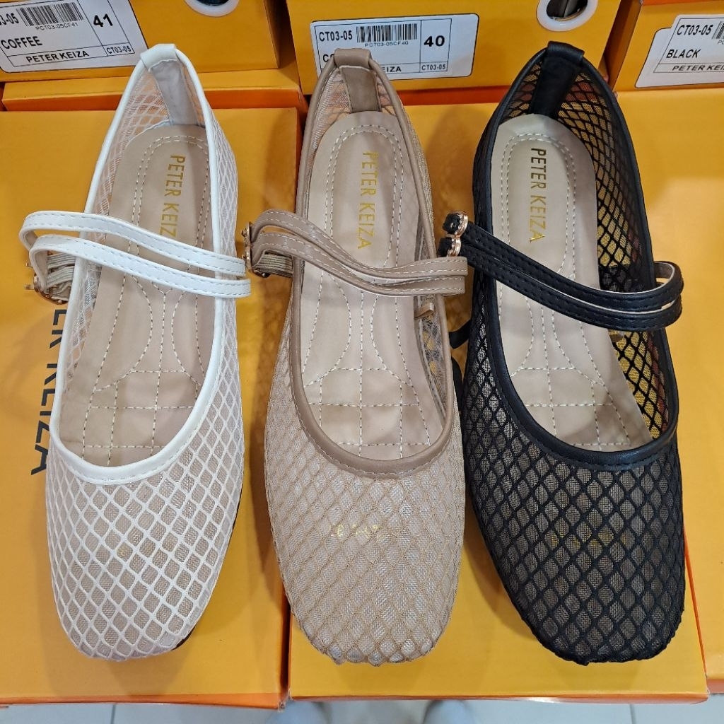 sepatu flat wanita peter keiza