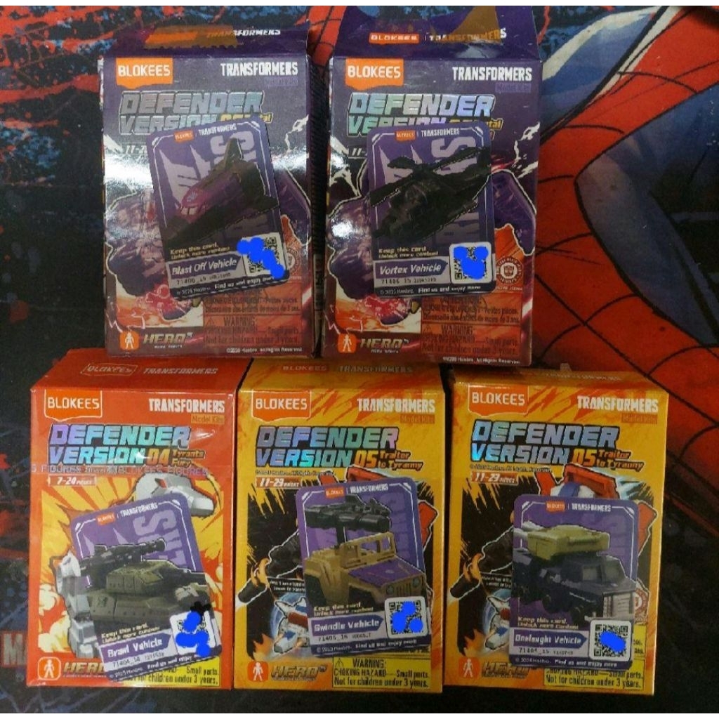 Blokees Tranformers Bruticus Vehicle Set 5