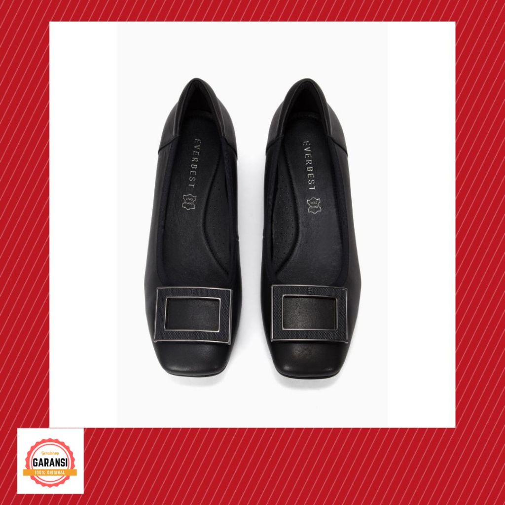 Sepatu heels kerja wanita perempuan EVERBEST SALE SERI IORANA 100% ORI