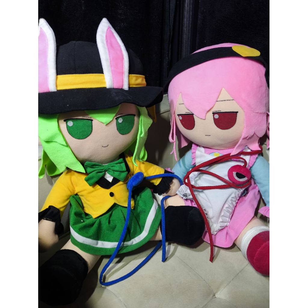 Preloved DekaFumo 50cm Koishi & Satori Komeji Touhou Project Local Made
