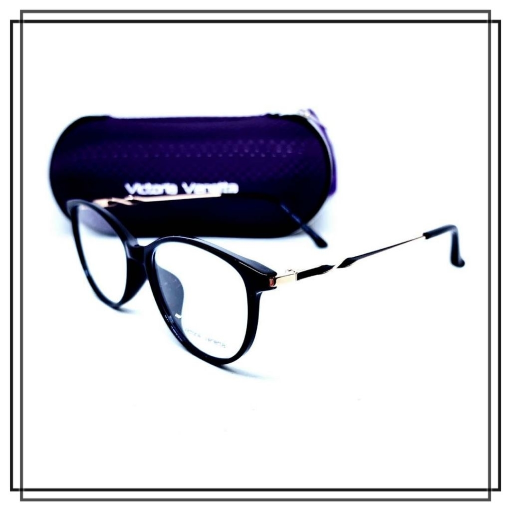 FRAME KACAMATA VICTORIA VENETTA 210544 Model Mata Kucing CAT EYE Keren Elegan Kualitas Bagus Harga M