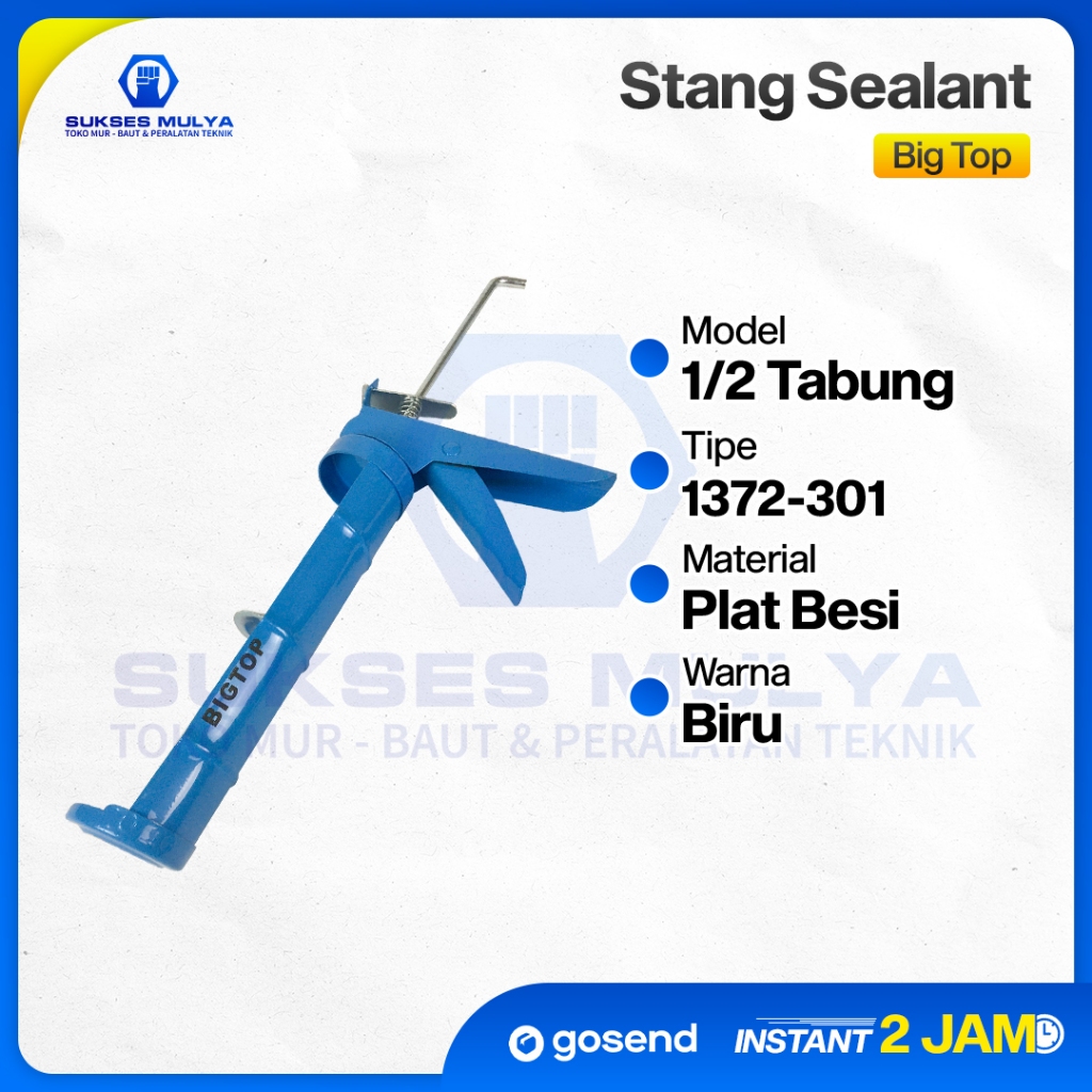 TEMBAKAN LEM KACA / ALAT TEMBAK LEM KACA BOTOL TABUNG SEALENT