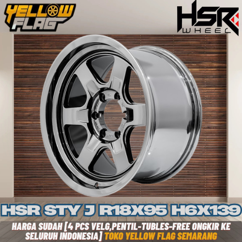 Velg Mobil Ring 18 Black Chrome Pajero Fortuner Triton Strada Hilux Velg Mobil Ring 18 Black Chrome