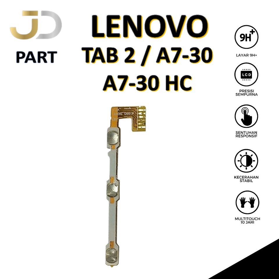 FLEXIBEL ON / OFF + VOLUME LENOVO TAB 2 / A7 - 30 / A7 - 30 HC ORIGINAL