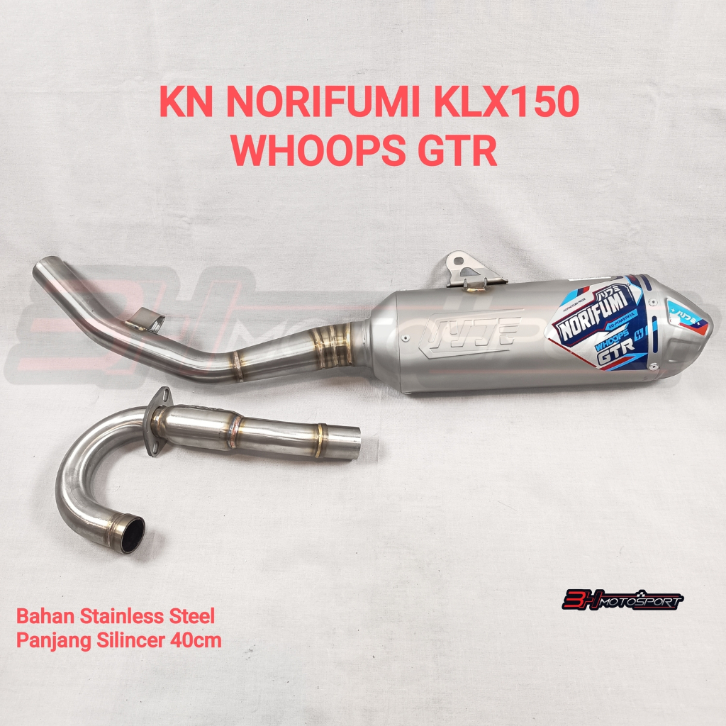 KNALPOT NORIFUMI MOTOR KLX 150 WHOOPS GTR