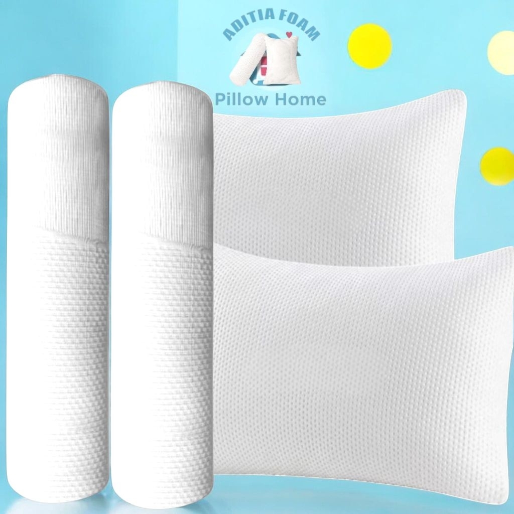 Paket Hemat 4 Bantal/Guling Hotel Memory Foam