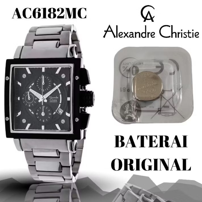 Baterai jam Alexandre christie original AC6182MC