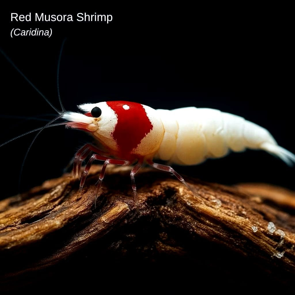 Udang Hias Red Musora Aquascape (Crystal Bee Shrimp)