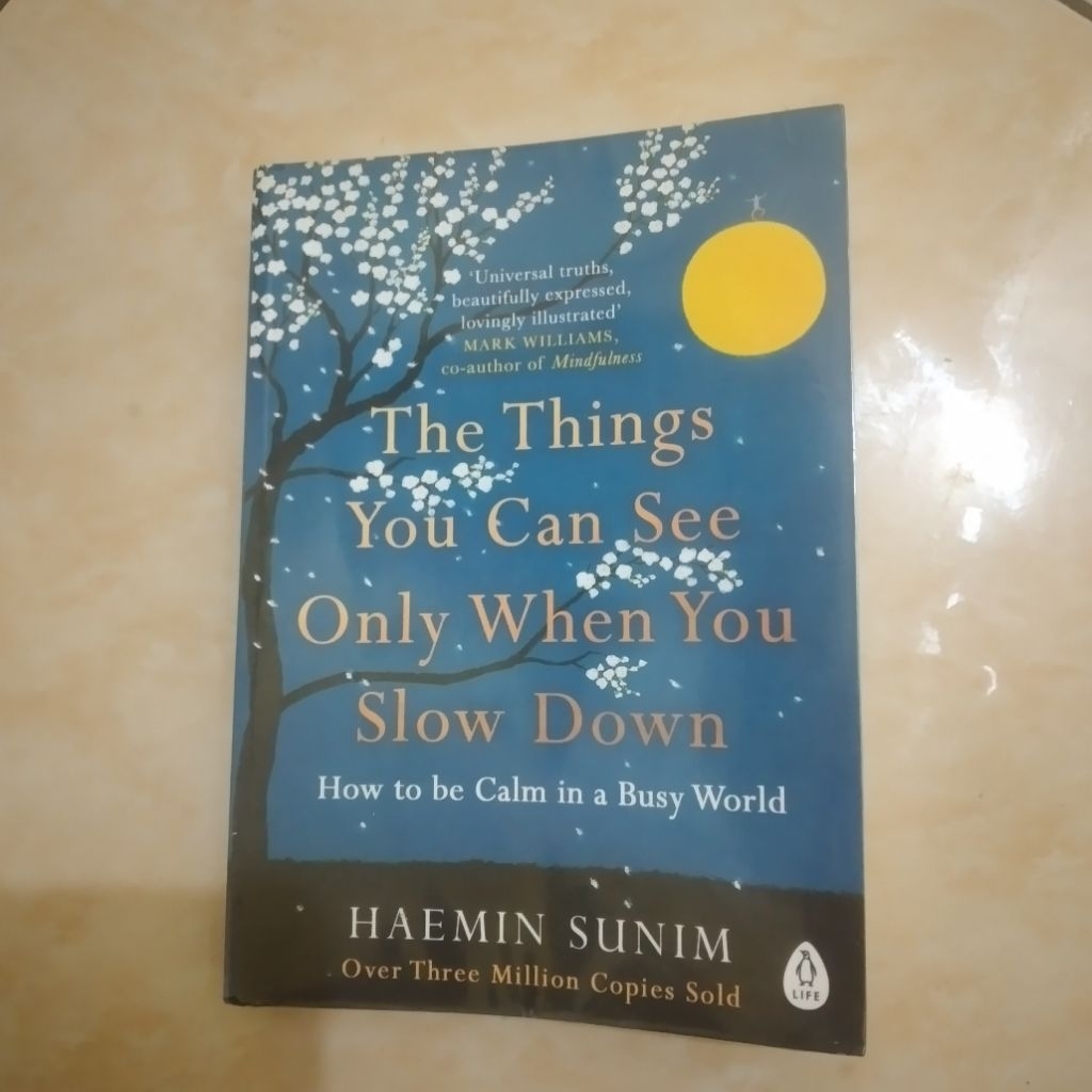 Preloved Buku The Things You Can See Only When You Slow Down & Love For Imperfect Things