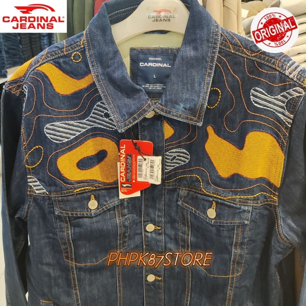 CARDINAL JEANS JAKET PANJANG PRIA ORIGINAL