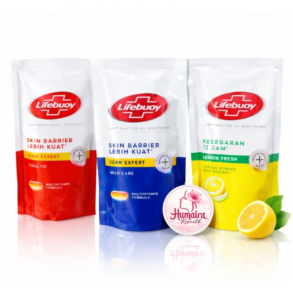Lifebuoy Body Wash Refill Anti Bacteri 90ml