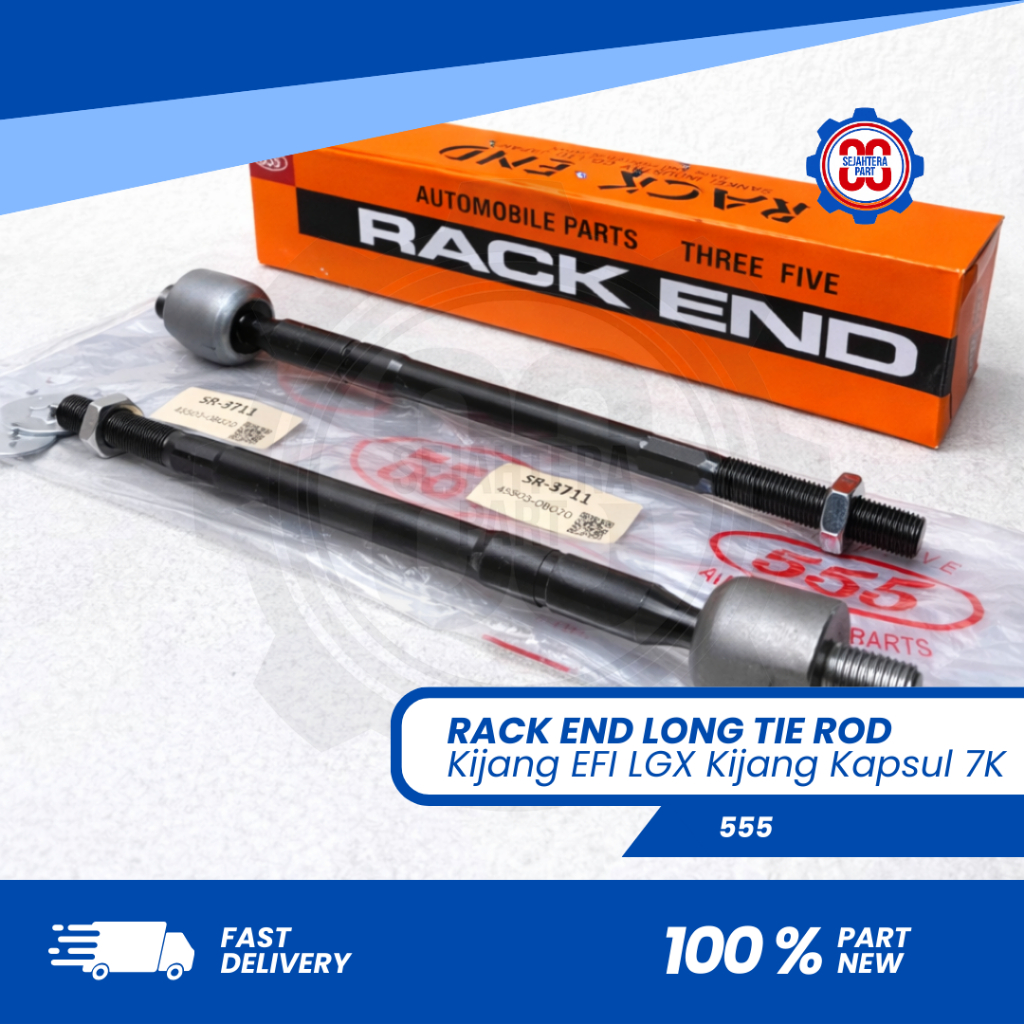 Rack End Long Tie Rod Kijang EFI LGX Kijang Kapsul 7K 555 – Rack End / Long Tie Rod