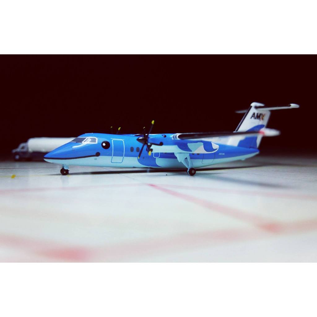 Diecast Pesawat Amakusa Airlines - De Havilland Canada DHC-8-100Q Dash 8 - rego JA81AM Gemini Jets k