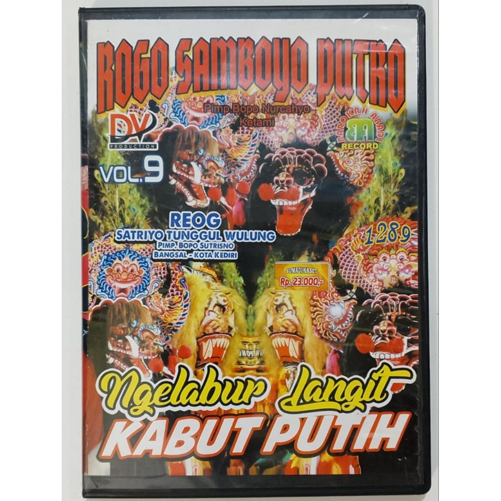 vcd jaranan Rogo Samboyo Putro vol 9
