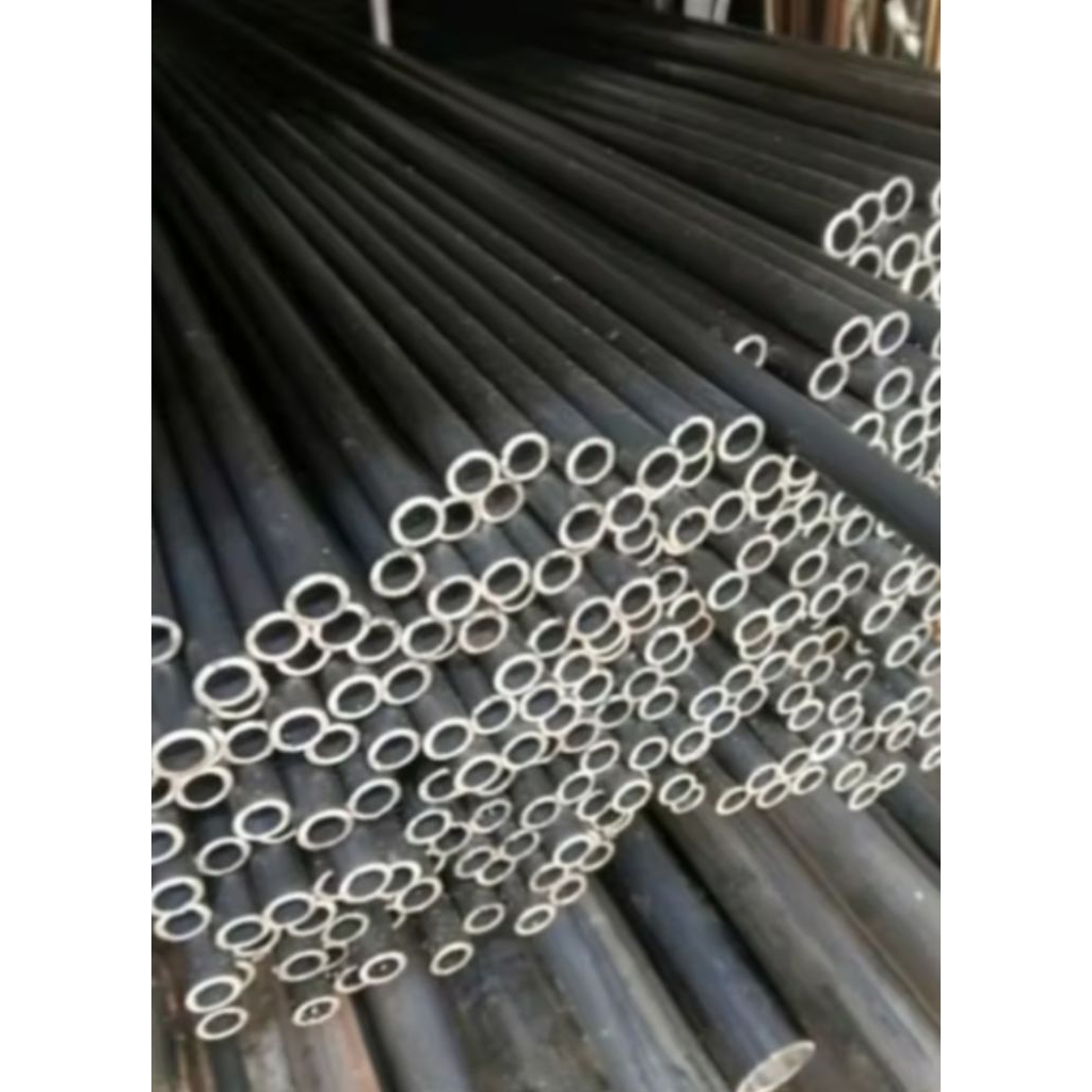 PIOA BESI 15MM TEBAL 1,5MM PANJANG 1000 MM PIPA BESI POTONGAN