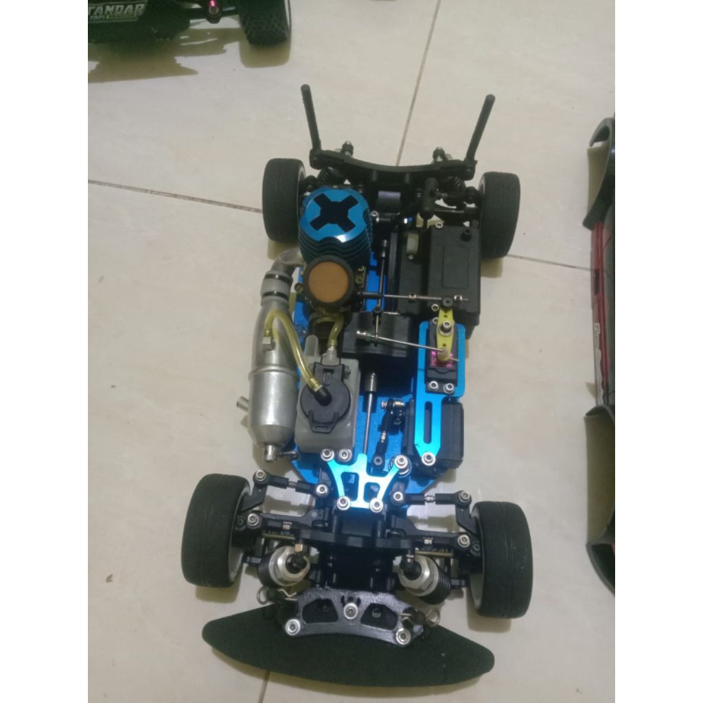 mobil remot rc engine nitro vrx onroad 1/10