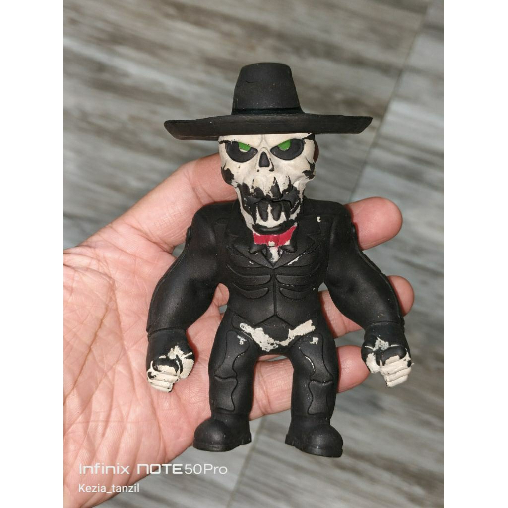 MAINAN MONSTER FLEX LENTUR FLEKSIBEL FLEXSIBEL MONSTERFLEK SUNMAN MEXICAN SKELETON TENGKORAK BONE TU