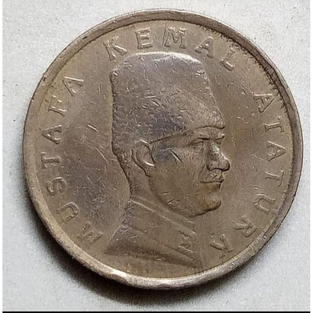 Koin Turki 100000 Seratus Ribu 100.000 Lira Turkey Tahun Acak Mahar Souvenir Koleksi Uang Logam Coin