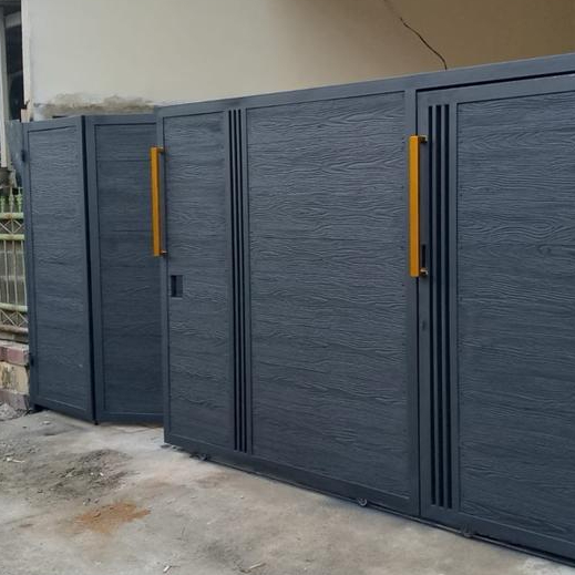 pagar gerbang rumah serat grc