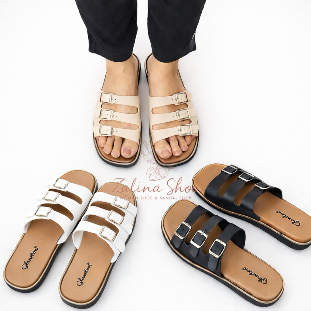 Wedges Cantik Wanita (Sandal Selop Wanita Elegant Terbaru)