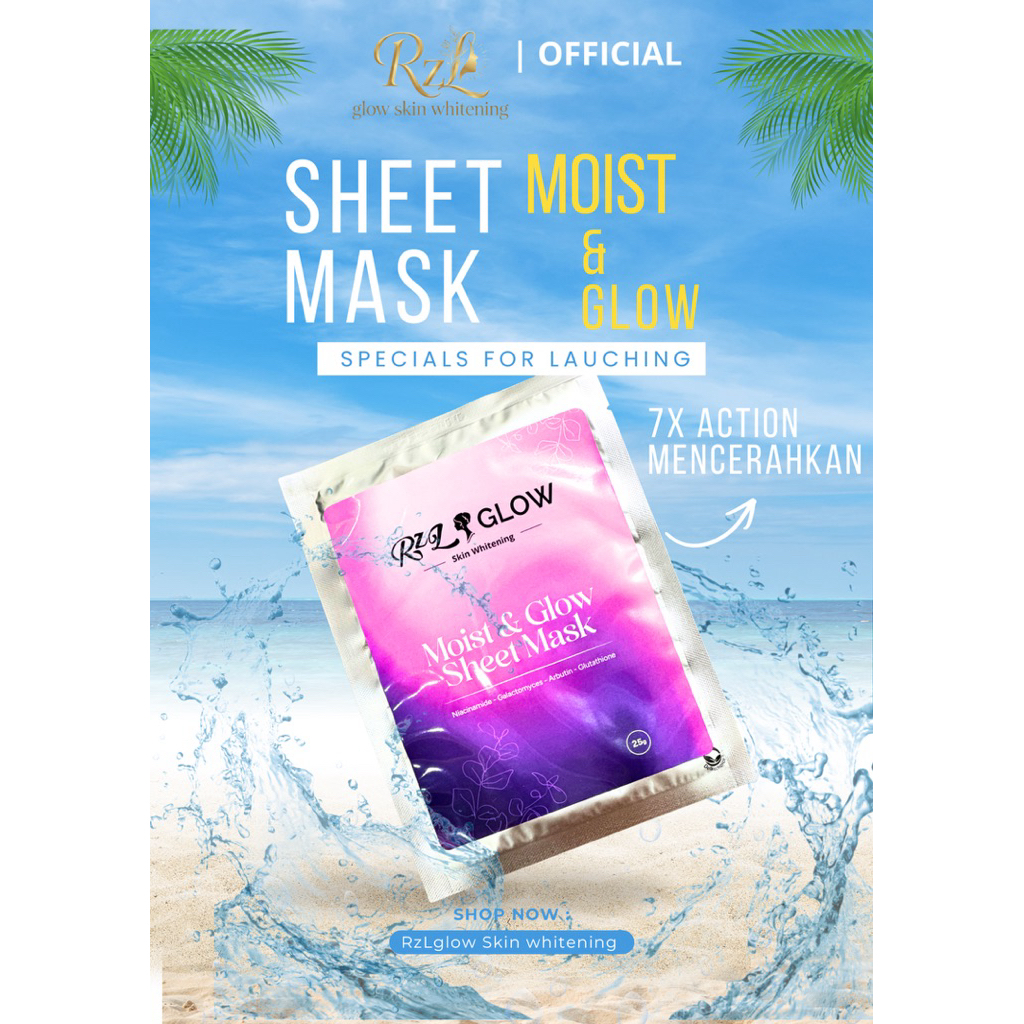 Rzl skincare - Rzl glow - masker glowing