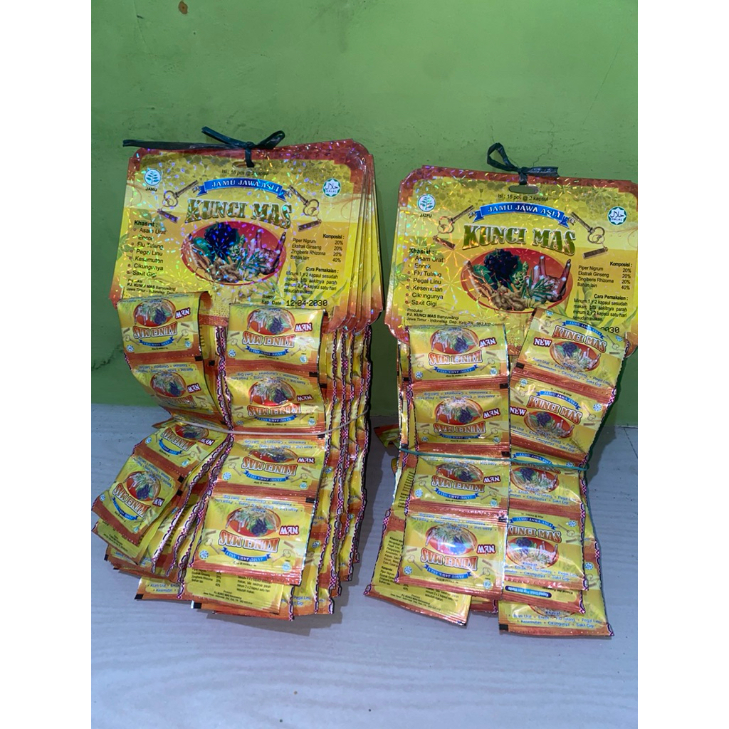 Kunci Mas jamu jawa asli