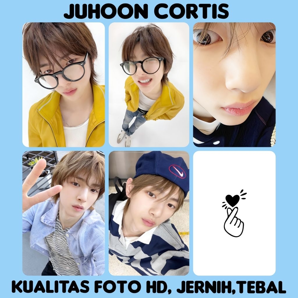 Photocard unoff JUHOON CORTIS