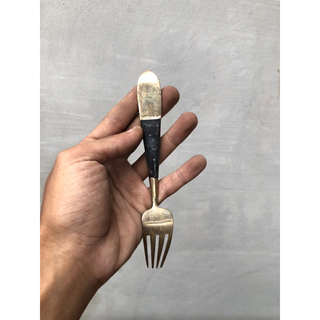 sendok antik India Belanda lawas