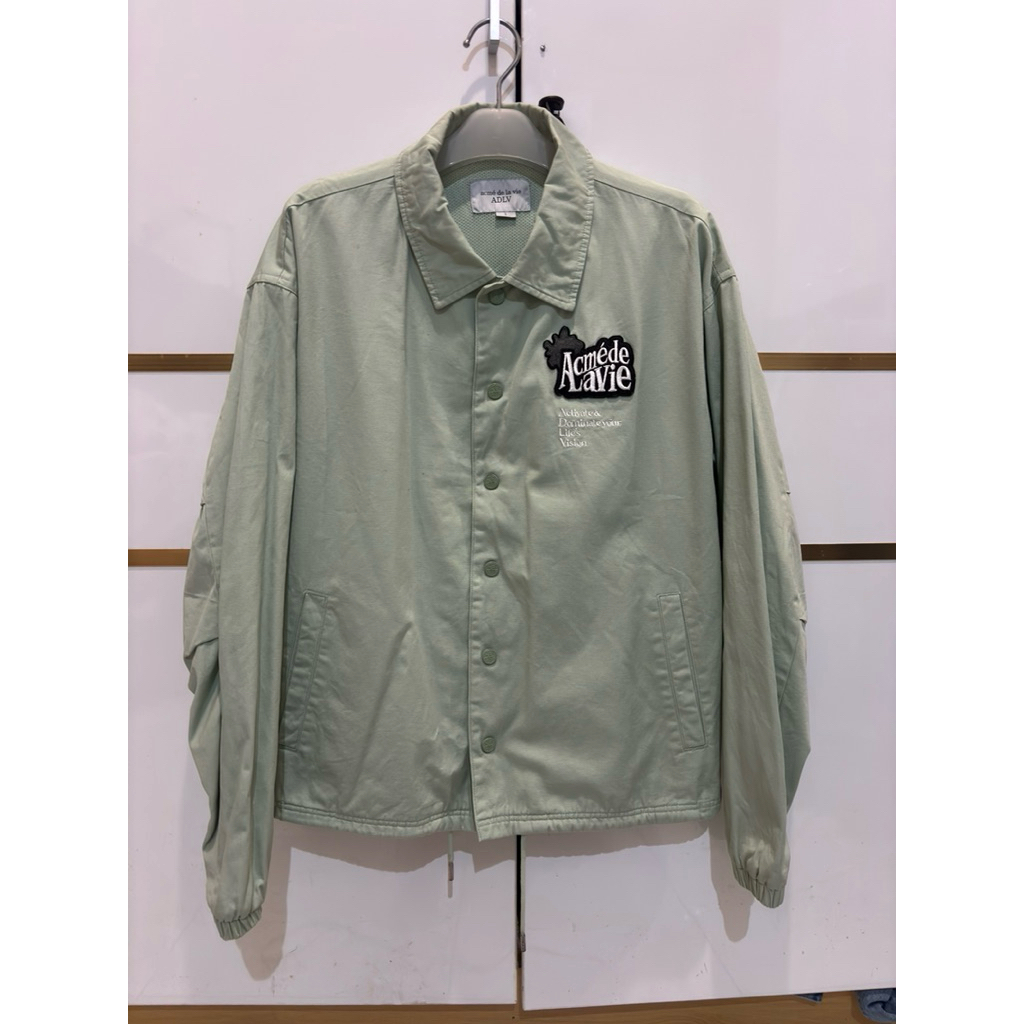 Coach jacket ADLV mint green original & cn acne