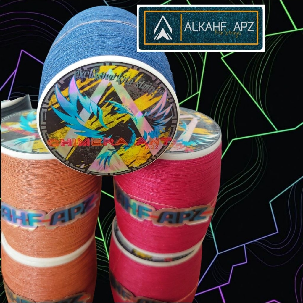 gelasan Chimera Ant 0.22 tekstur kasar merang Exclusive Kite Strings
