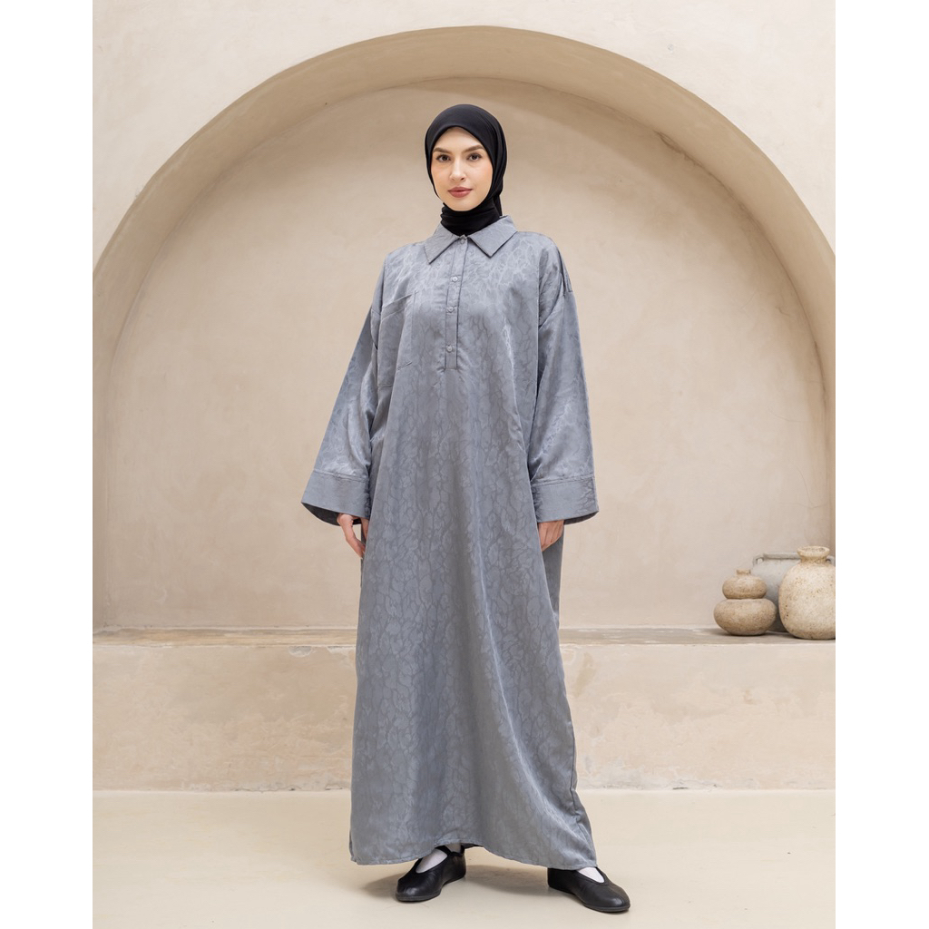 abaya A line - abaya abu abu - sada abaya - RGZ