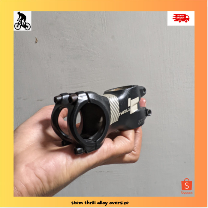 stem  sepeda mtb thrill oversize alloy